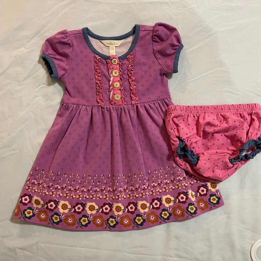 Matilda Jane My Marionette dress 12-18m VGUC